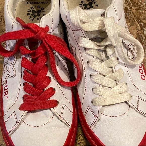 Converse x Golf Lê Fleur x One Star Ox Tyler the Creator Shoes 9.5Men 11.5Women - Picture 5 of 9